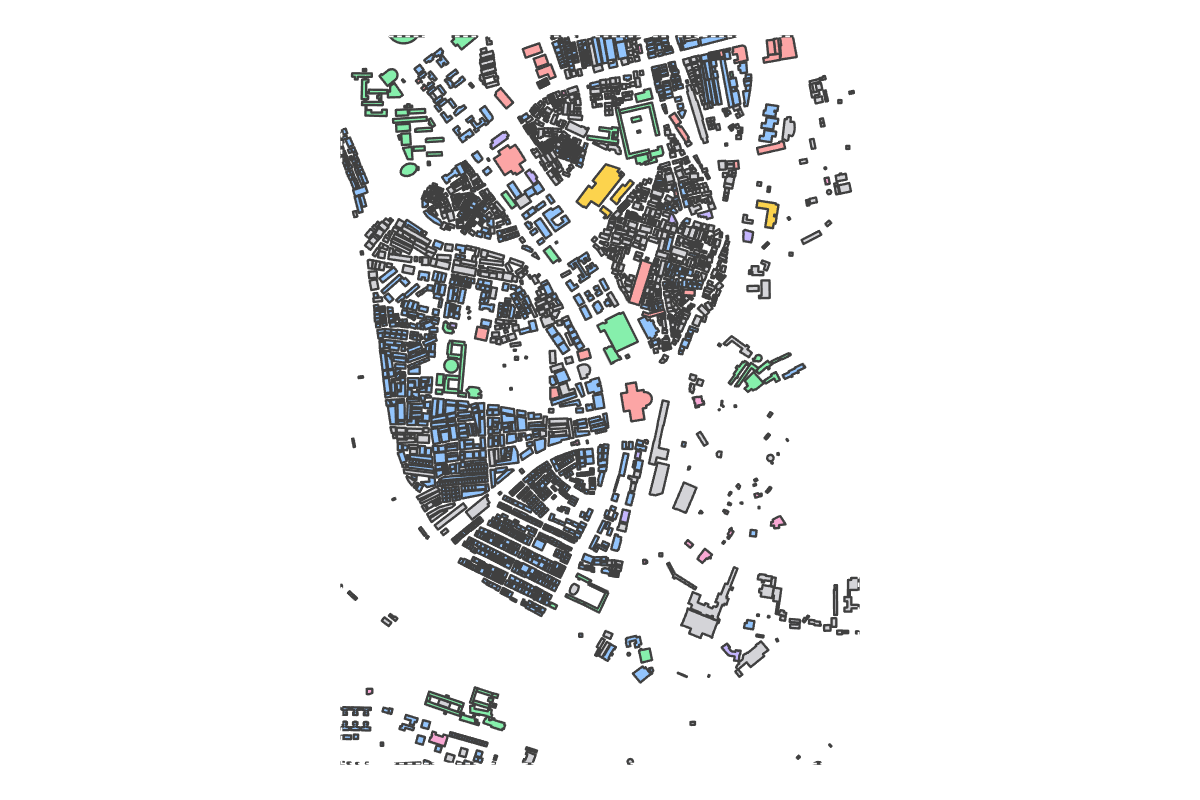 Program breakdown map