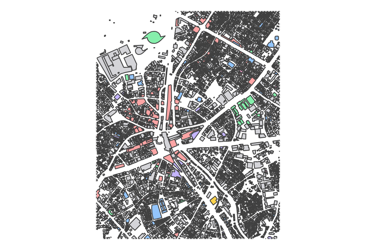 Program breakdown map