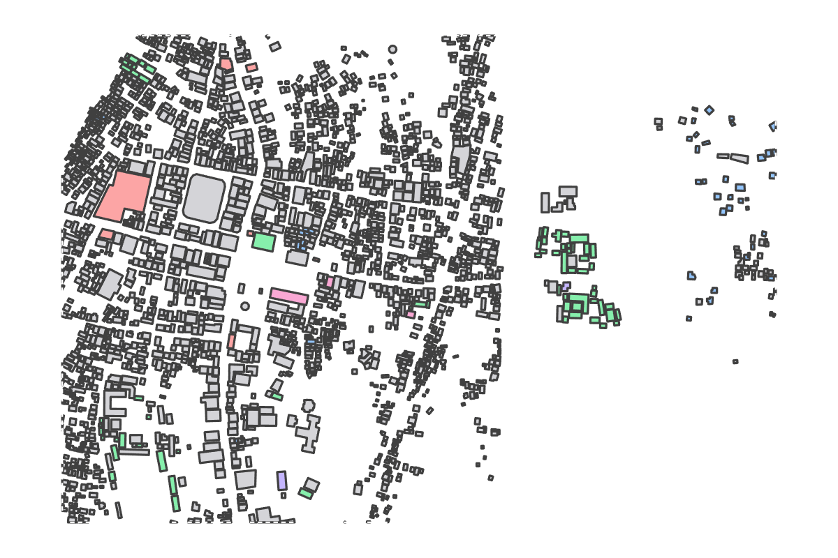 Program breakdown map