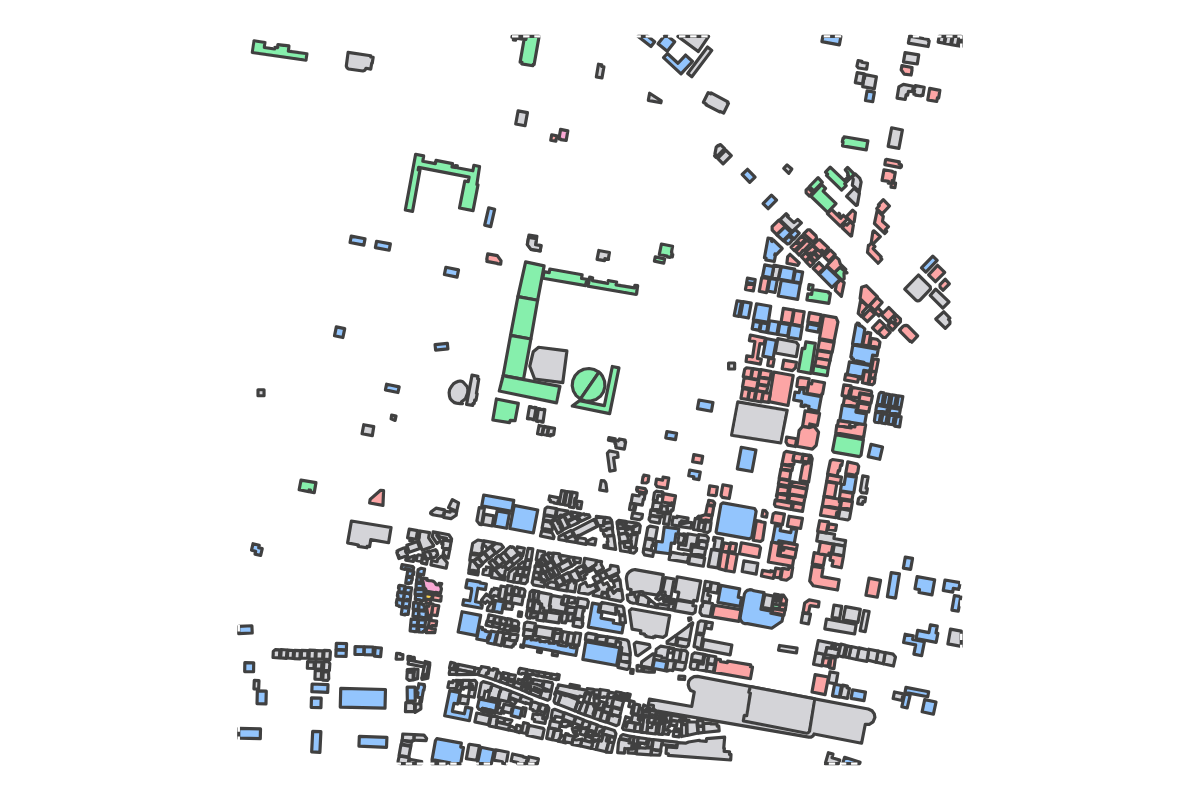 Program breakdown map