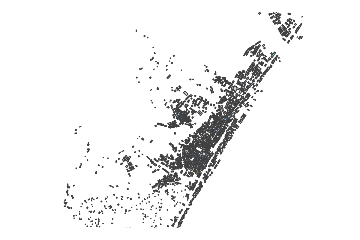 Program breakdown map