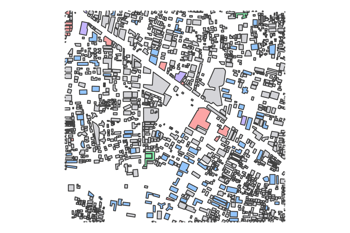 Program breakdown map