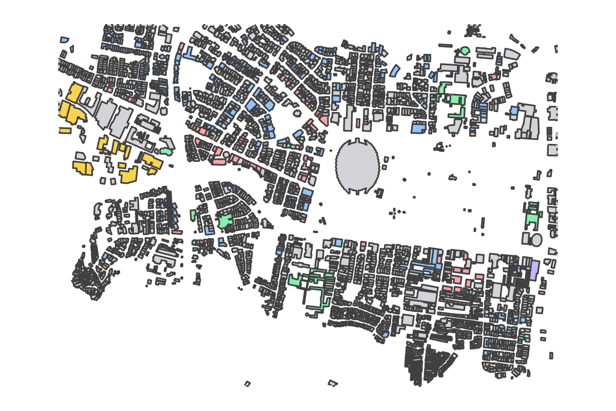 Program breakdown map
