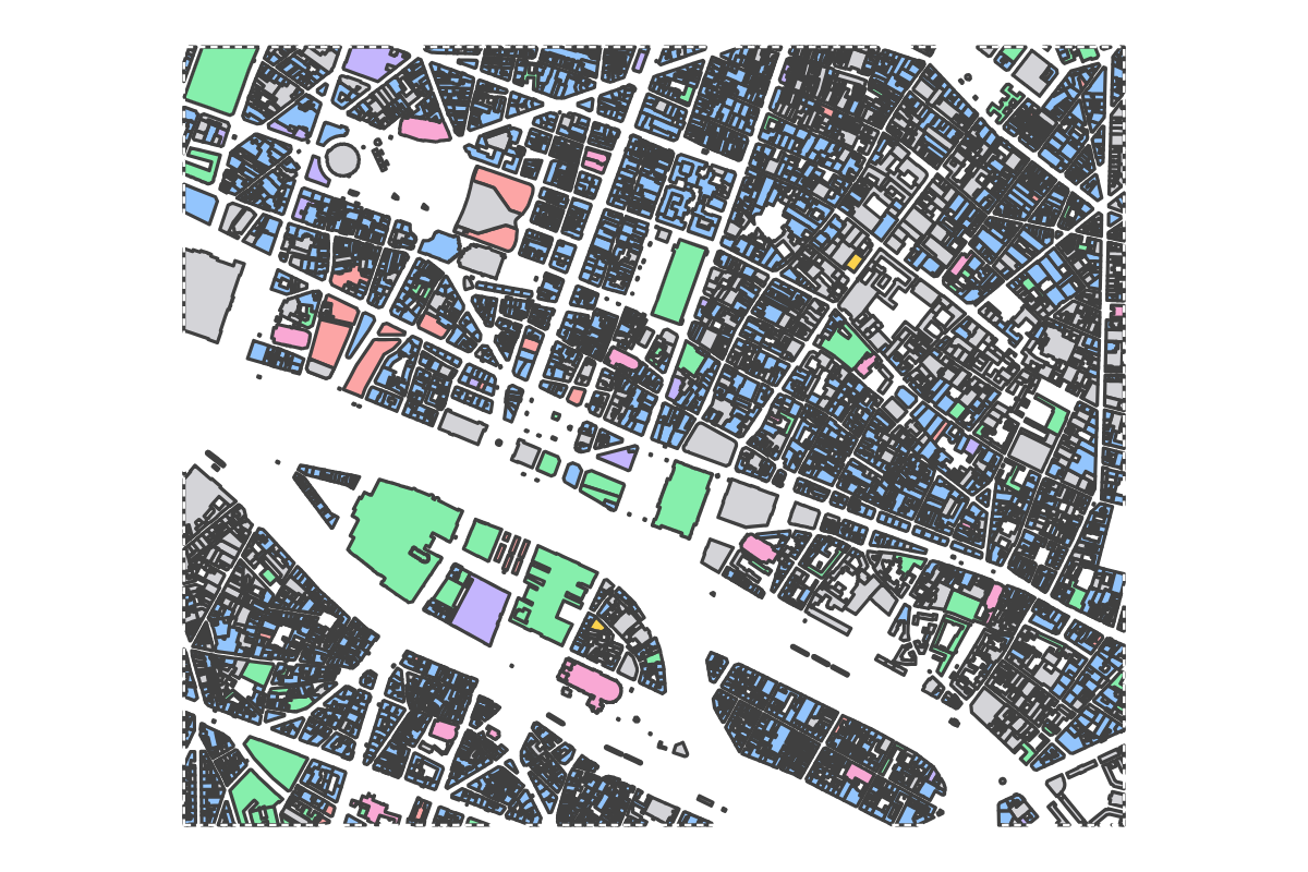 Program breakdown map