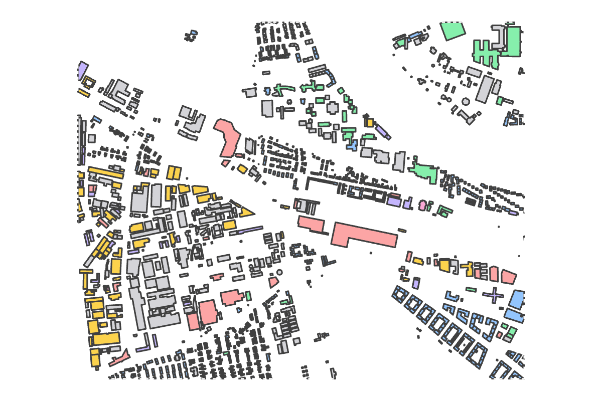 Program breakdown map