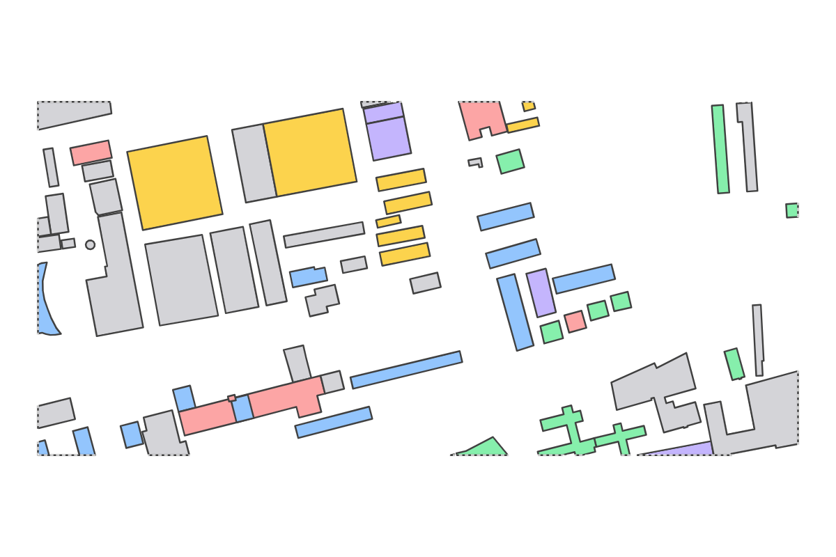 Program breakdown map