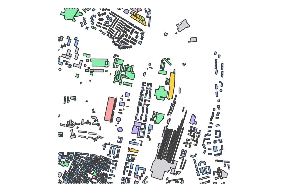 Program breakdown map