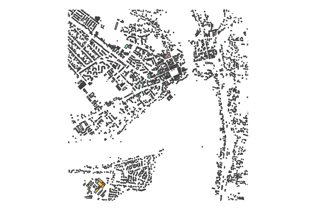 Program breakdown map