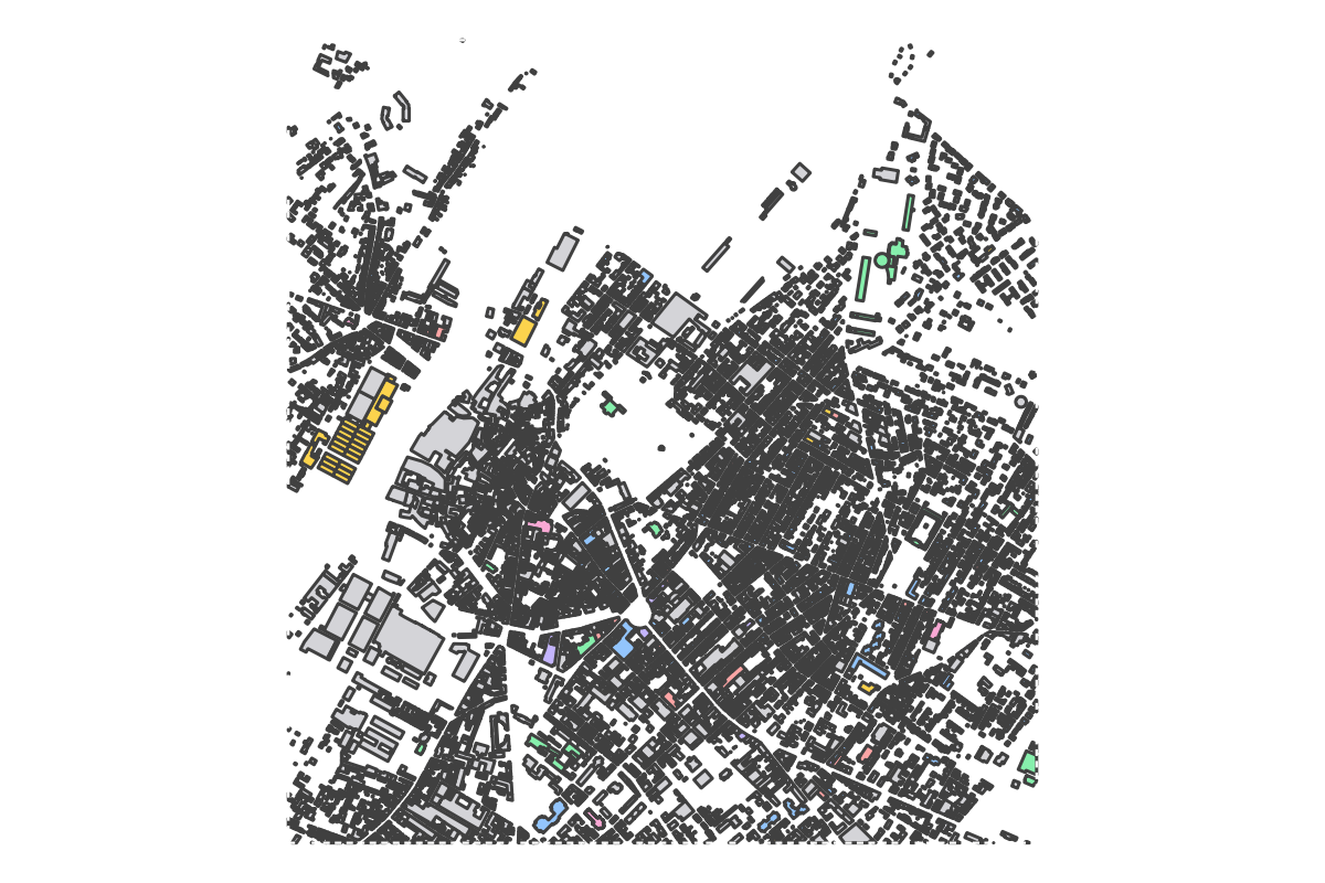 Program breakdown map
