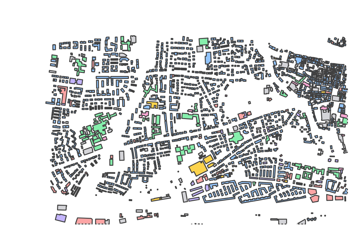 Program breakdown map