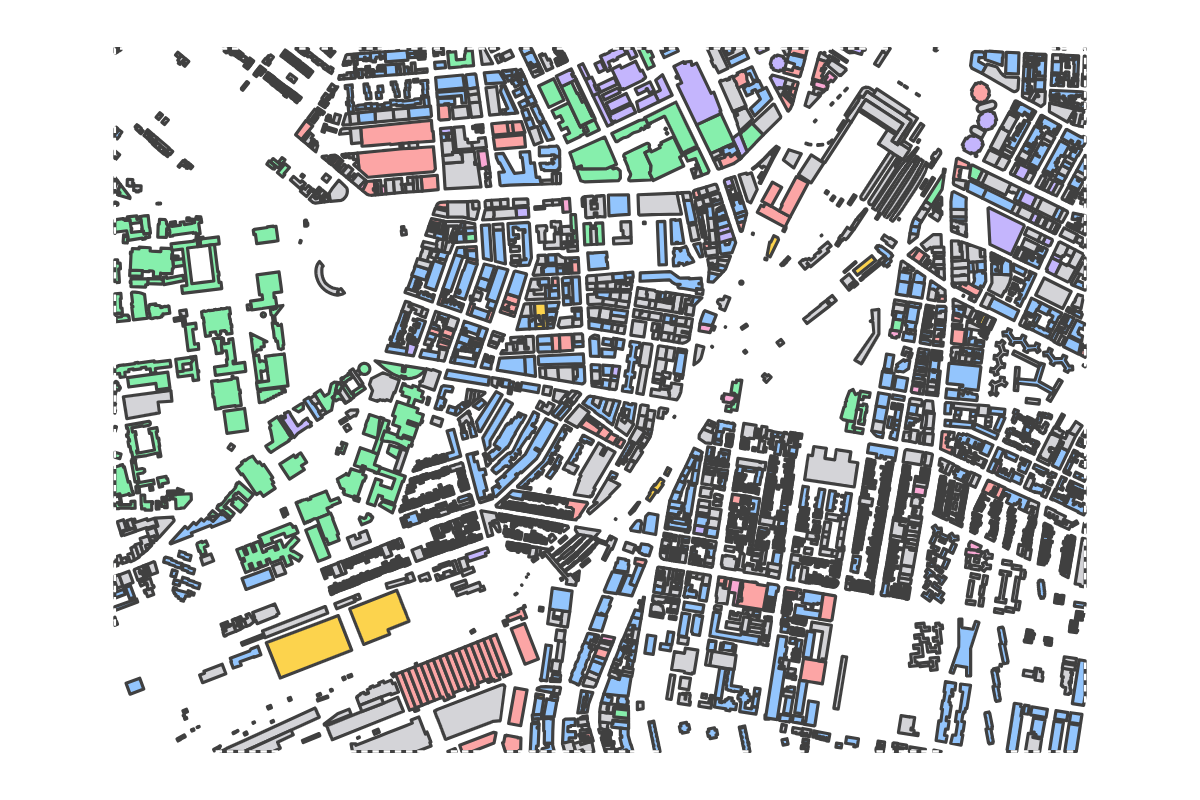 Program breakdown map