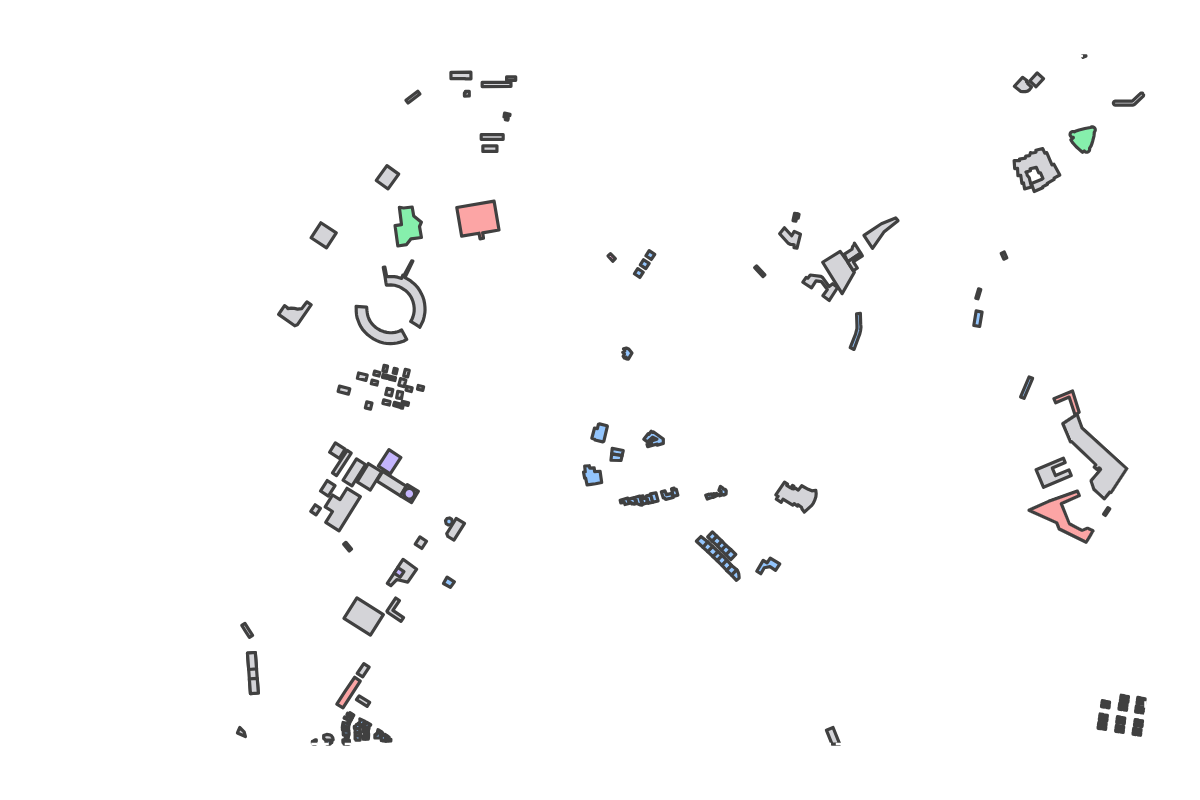 Program breakdown map