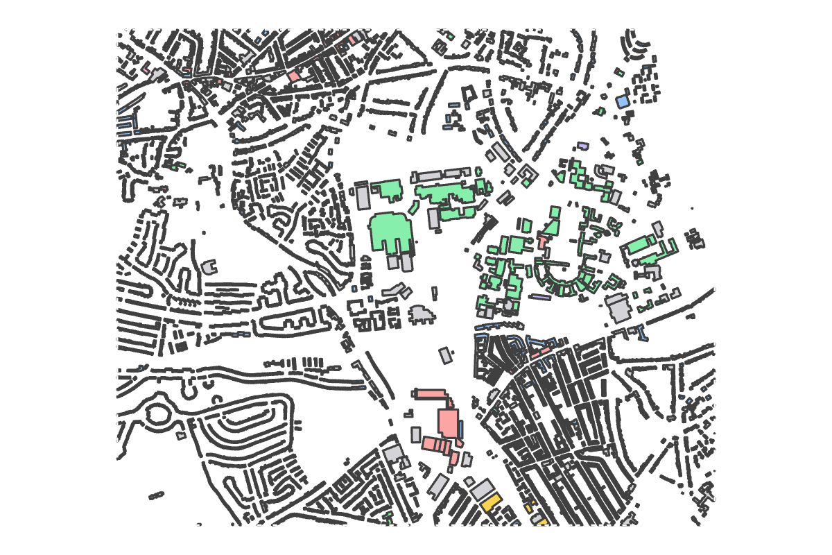 Program breakdown map