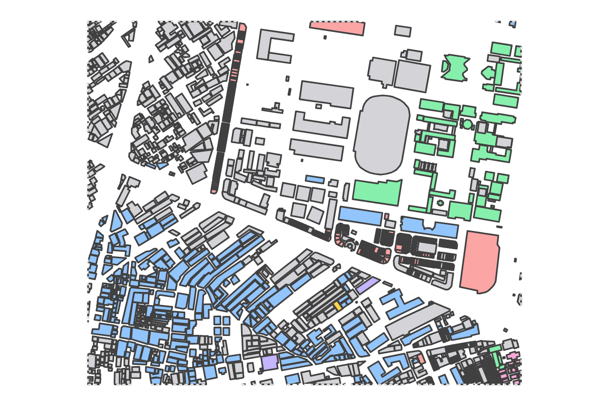 Program breakdown map