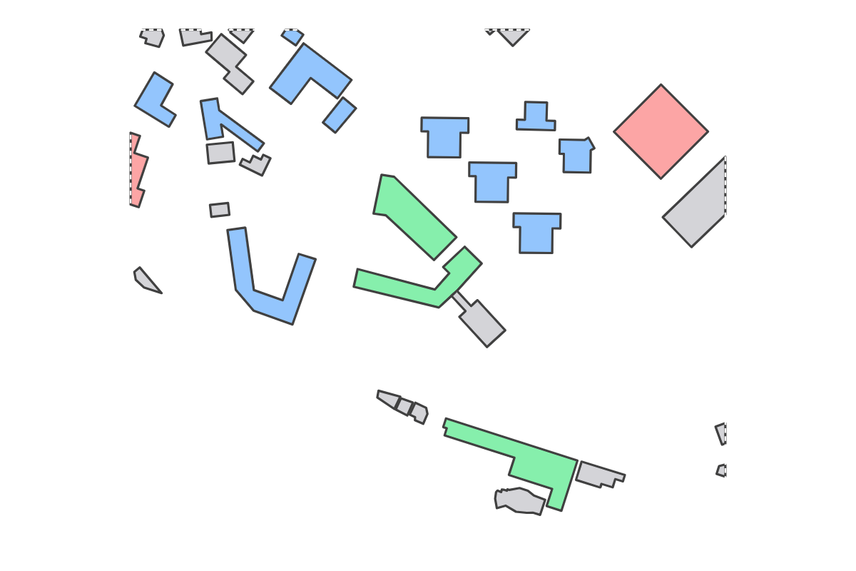 Program breakdown map
