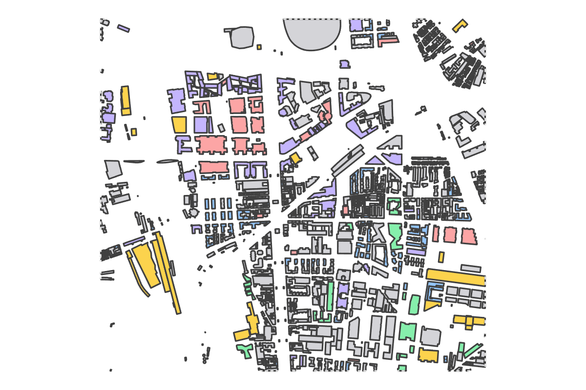 Program breakdown map