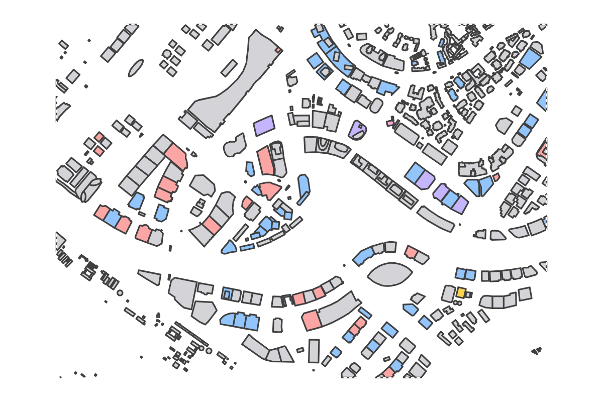 Program breakdown map