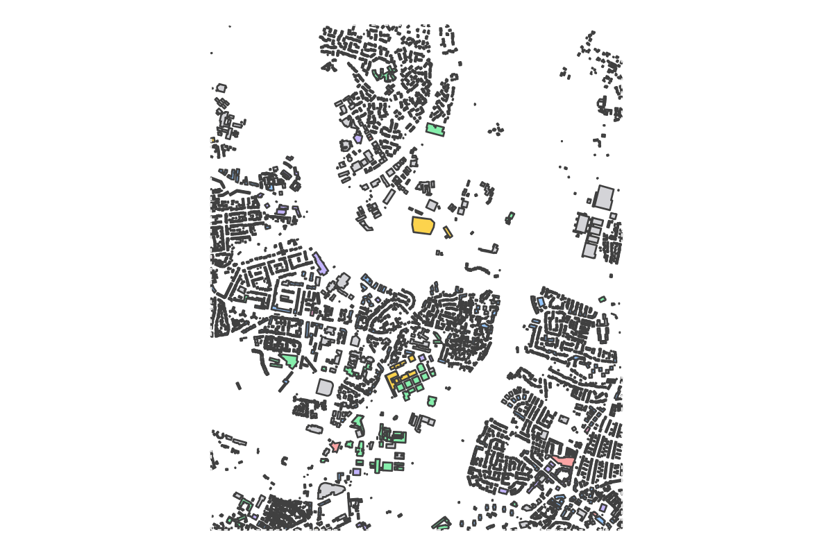 Program breakdown map