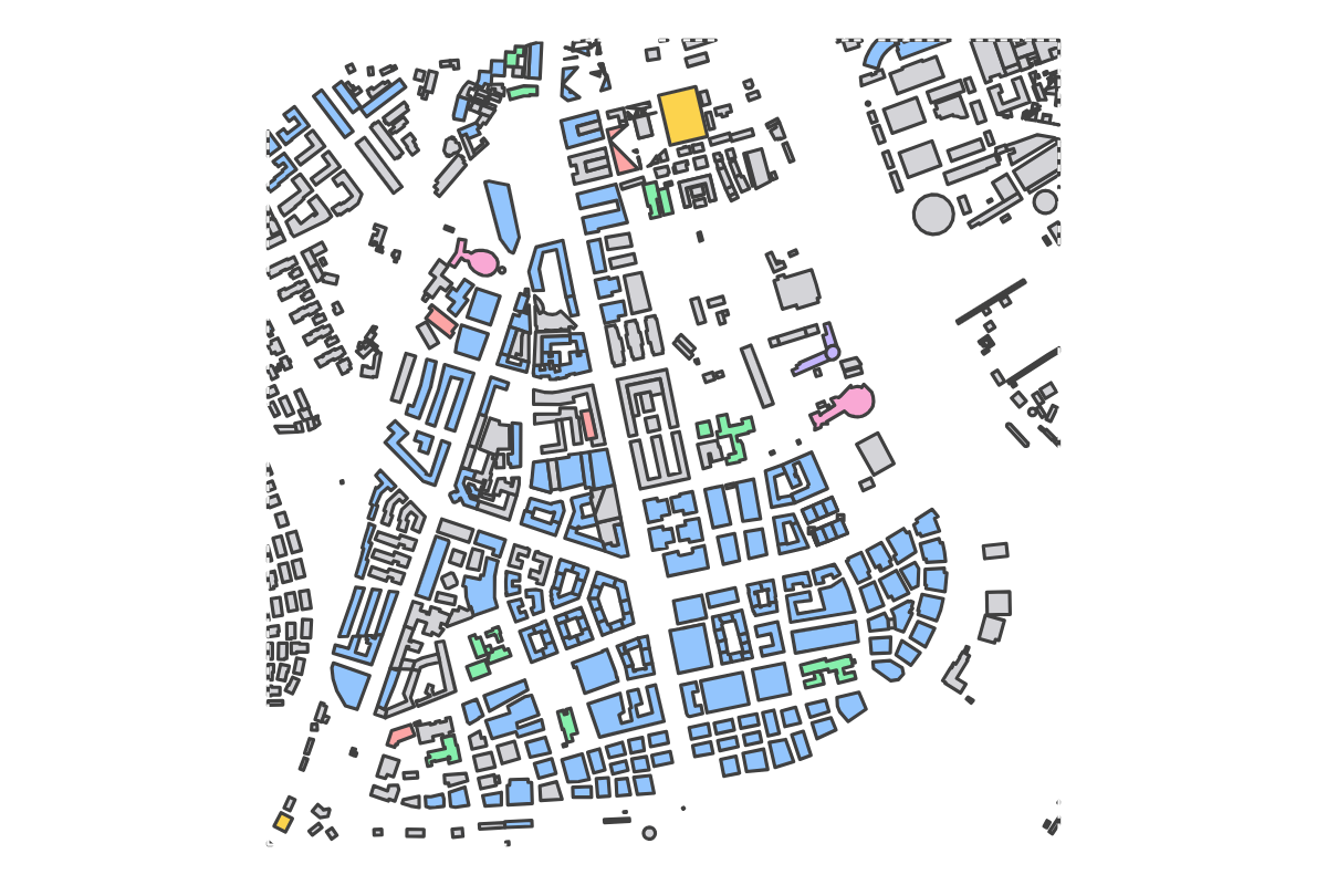 Program breakdown map