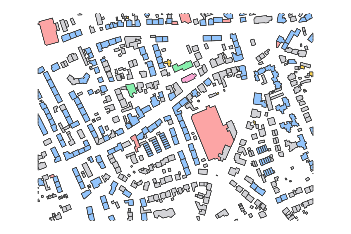 Program breakdown map