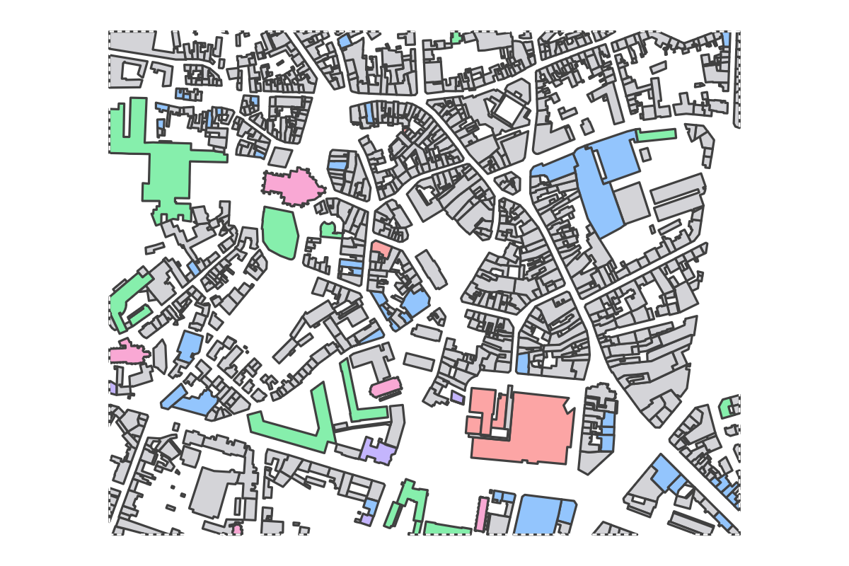Program breakdown map