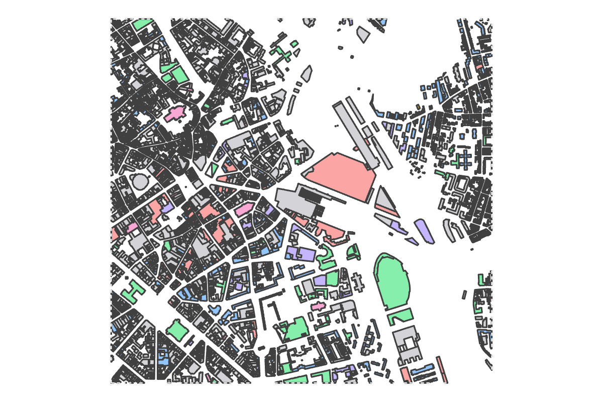 Program breakdown map