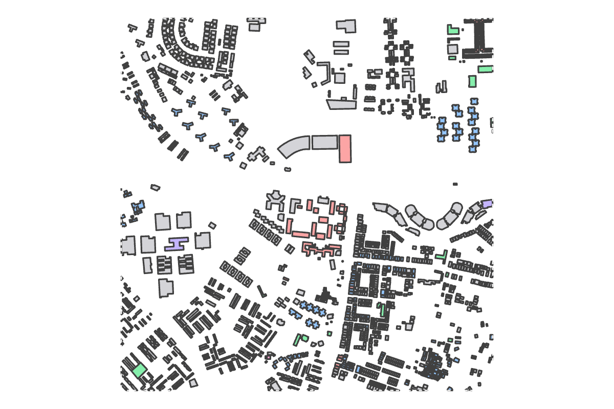 Program breakdown map