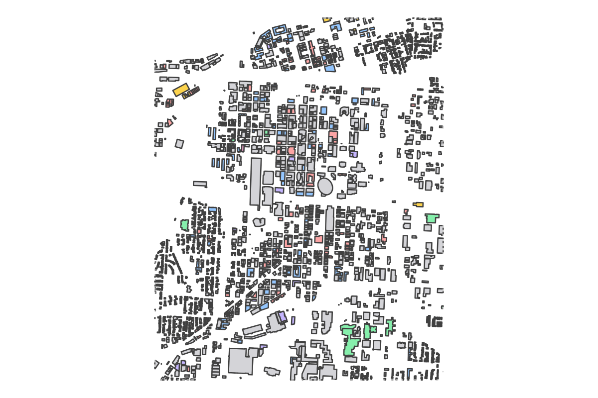 Program breakdown map