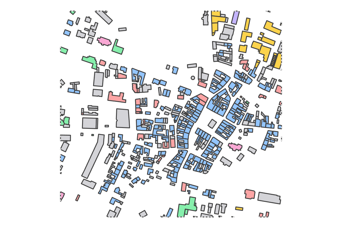 Program breakdown map