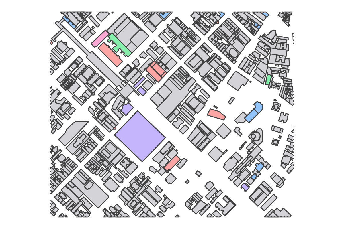 Program breakdown map