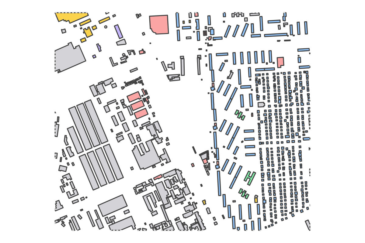 Program breakdown map