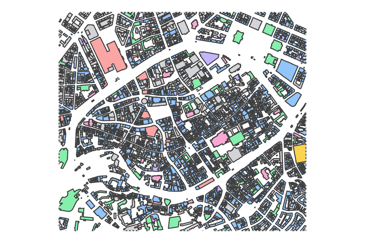 Program breakdown map