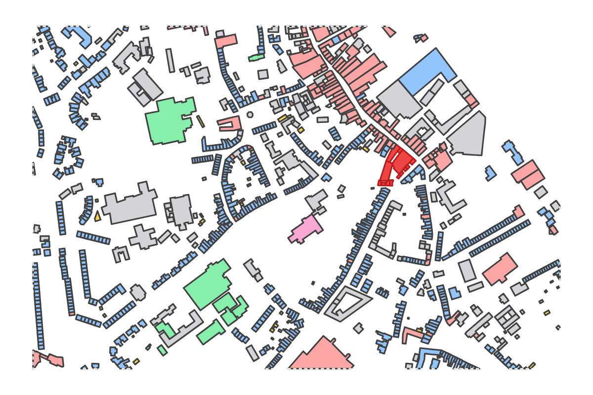 Program breakdown map