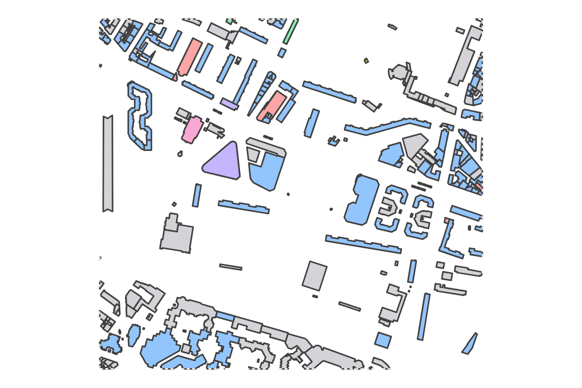 Program breakdown map