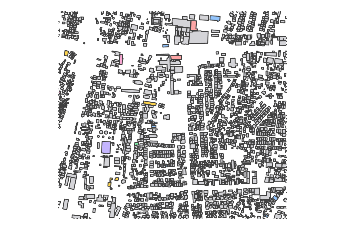 Program breakdown map