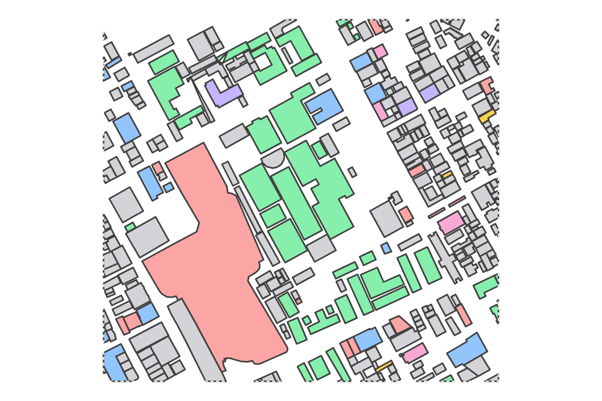 Program breakdown map