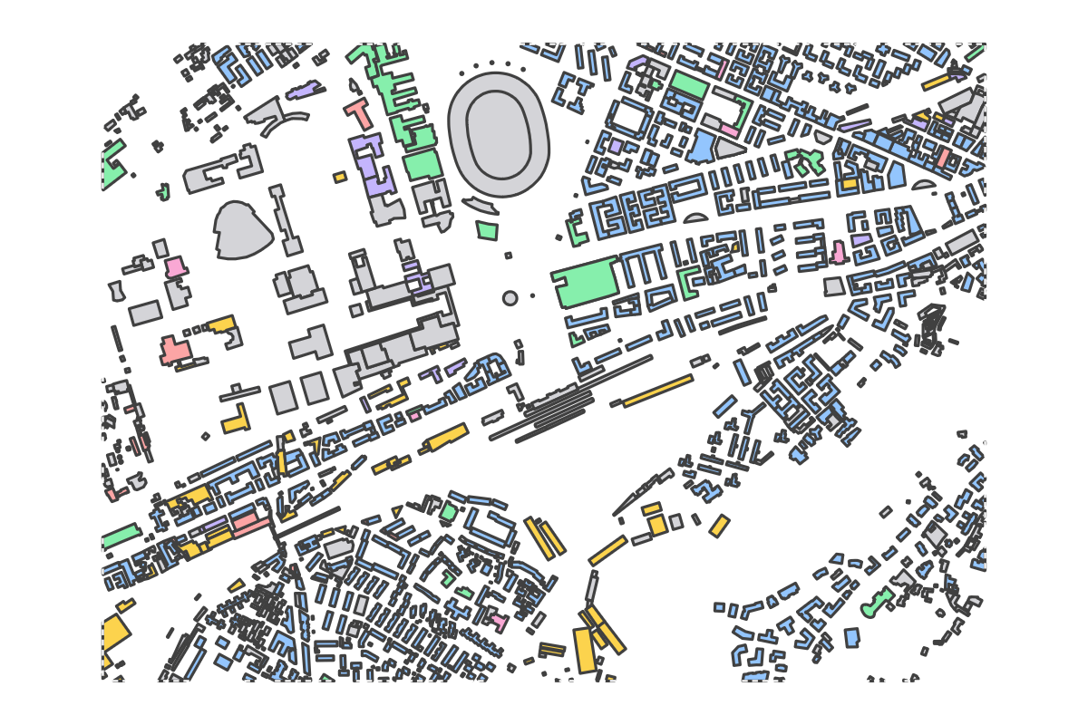 Program breakdown map