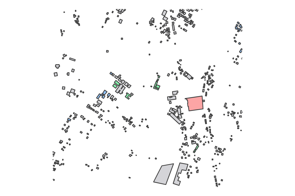 Program breakdown map
