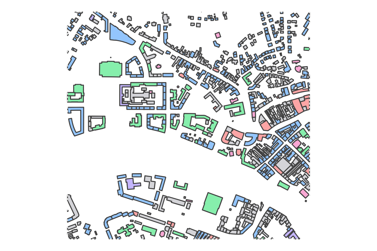 Program breakdown map