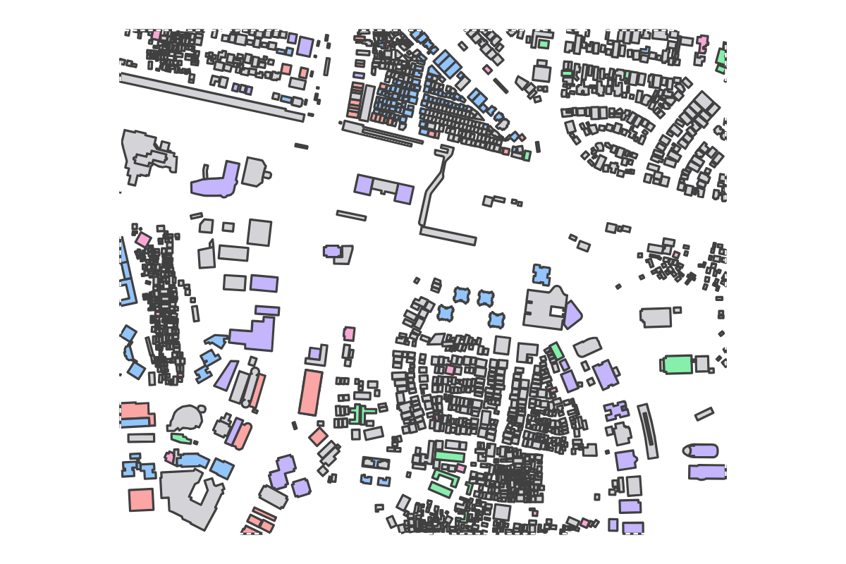 Program breakdown map