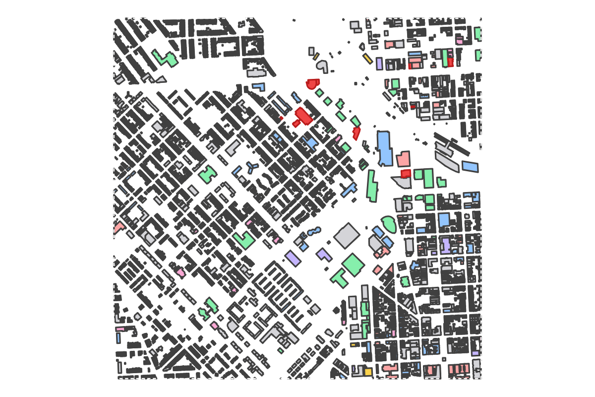 Program breakdown map