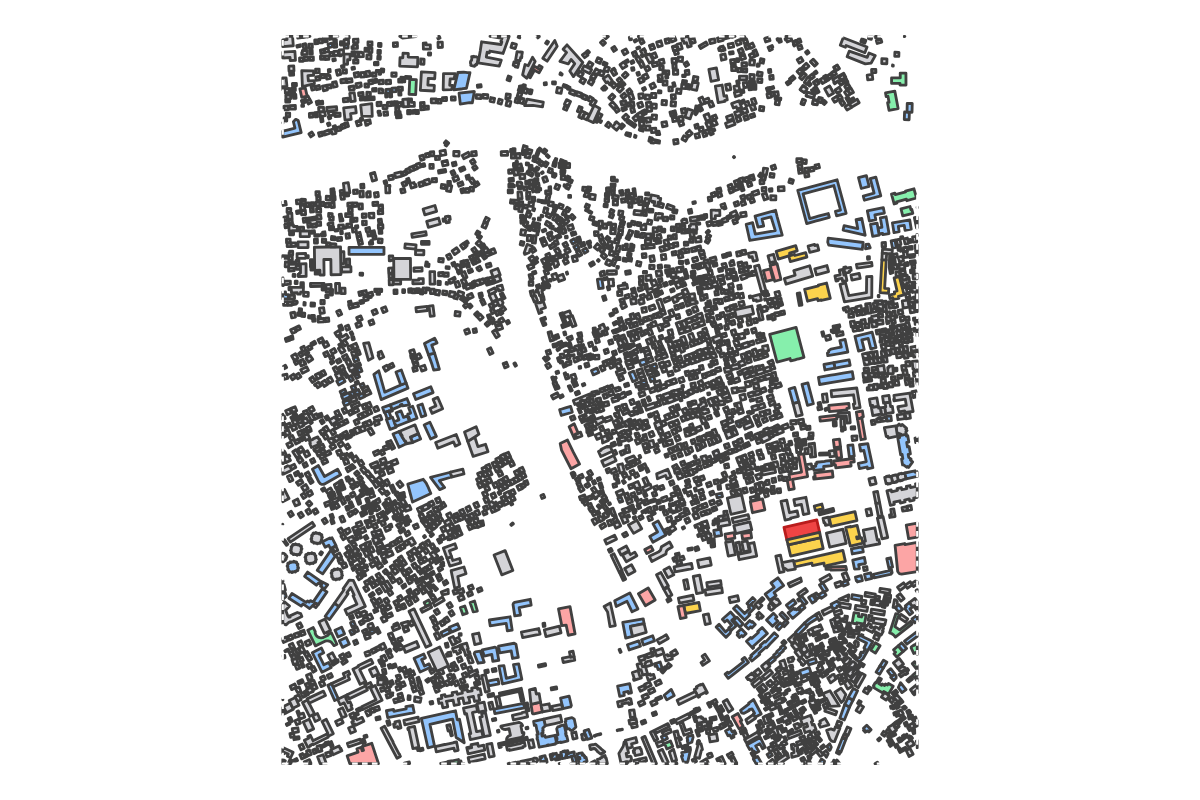 Program breakdown map