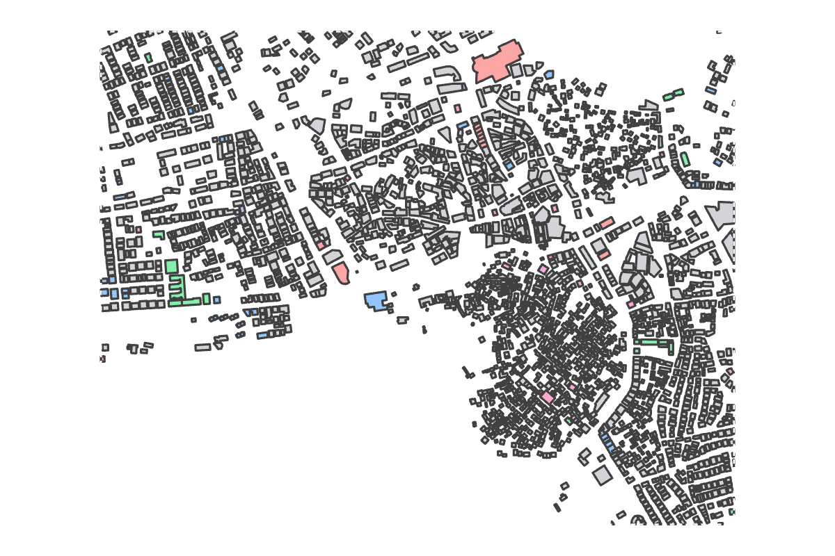 Program breakdown map