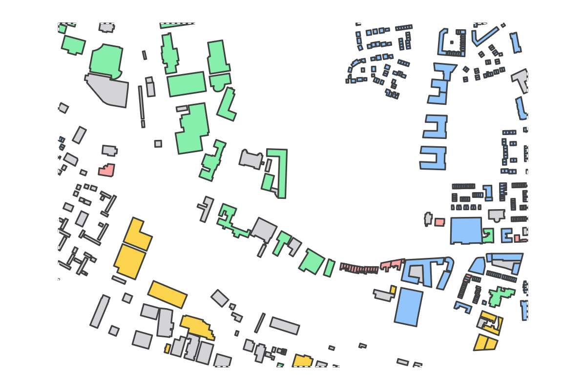 Program breakdown map