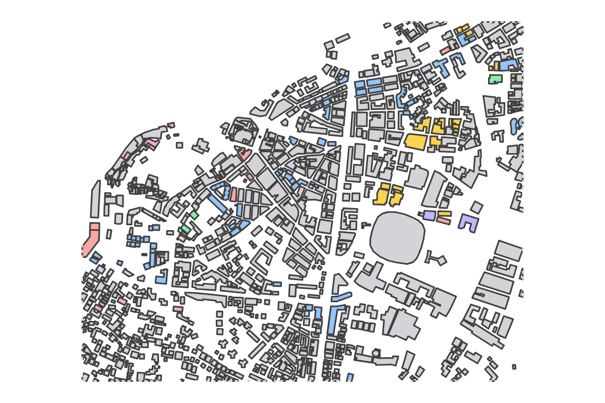 Program breakdown map