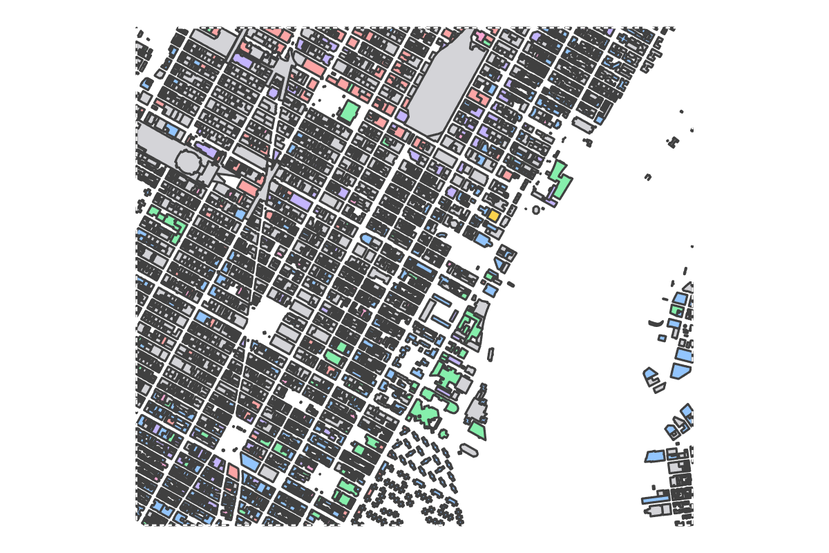 Program breakdown map