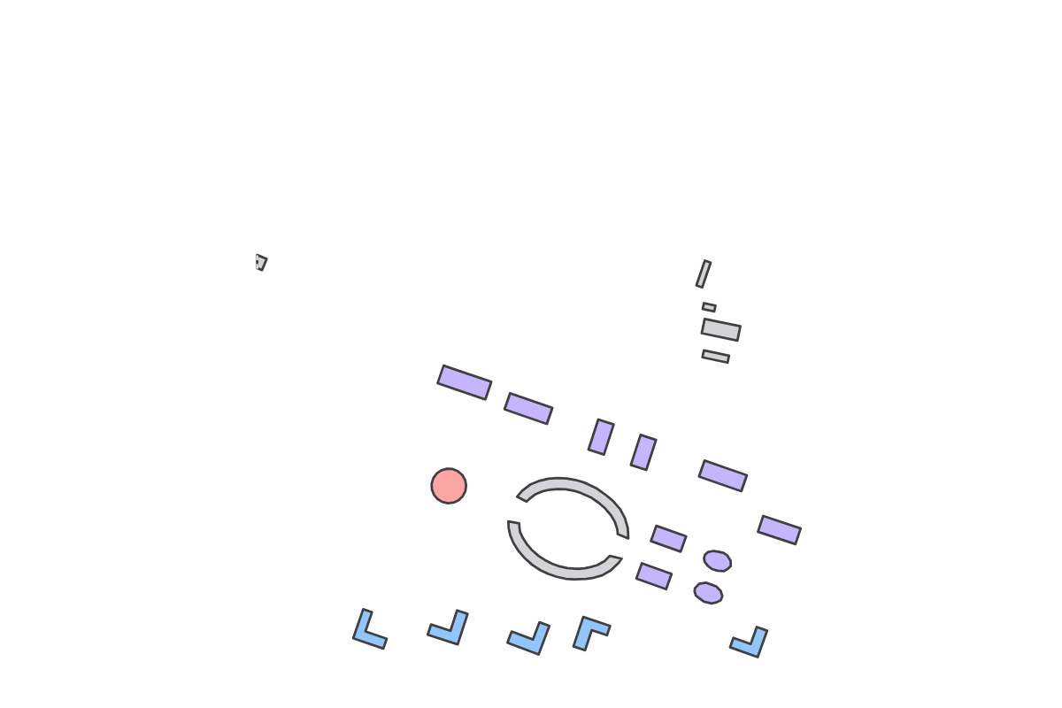 Program breakdown map
