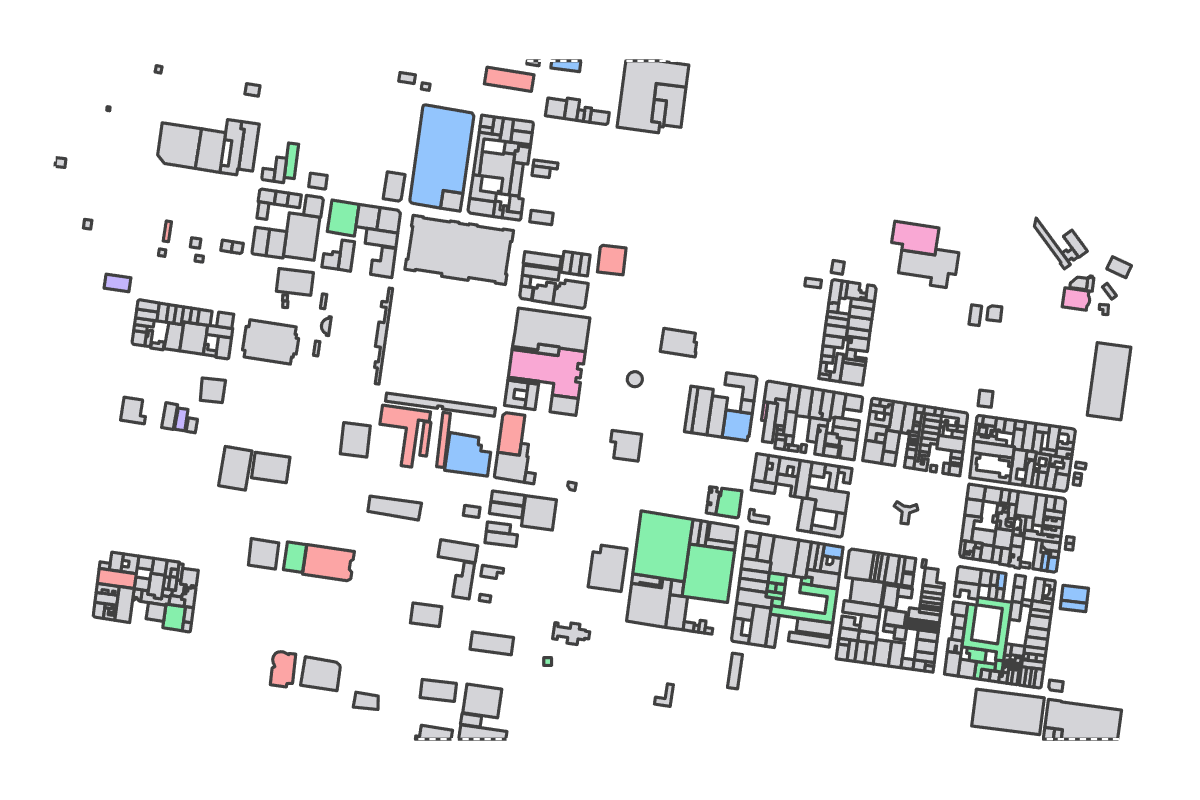 Program breakdown map
