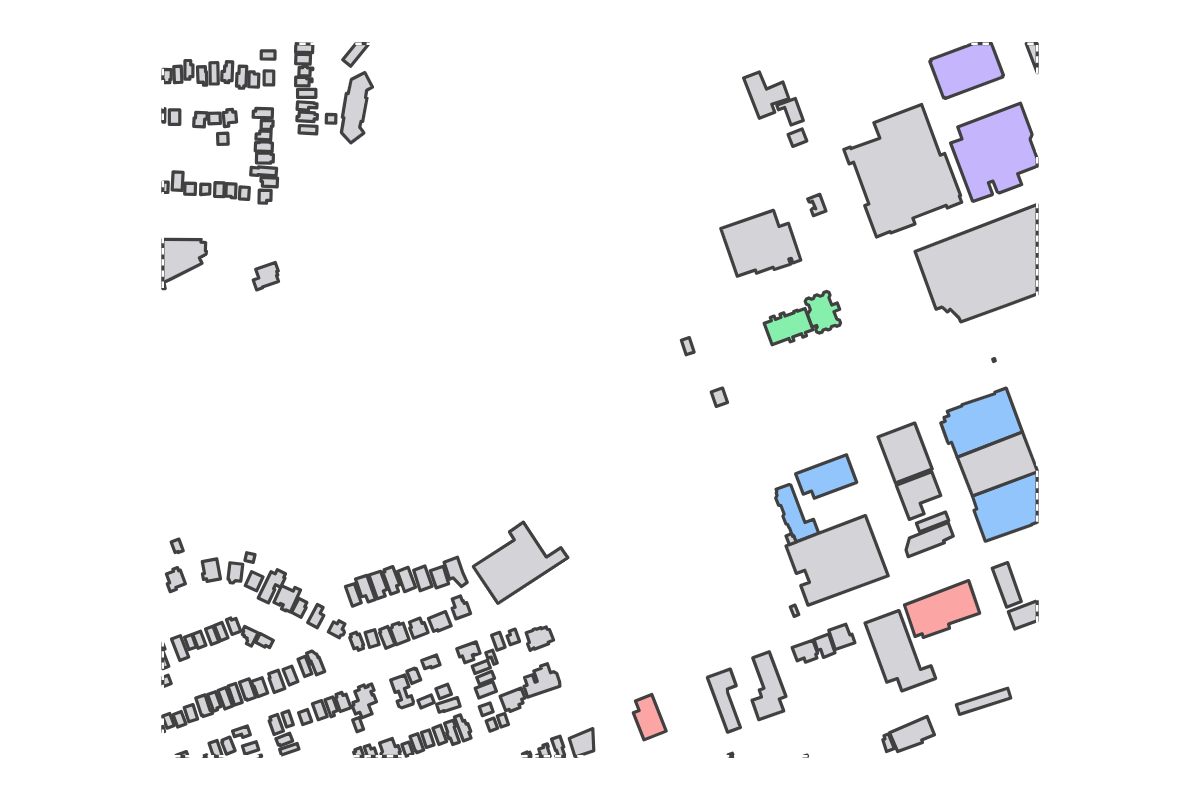 Program breakdown map