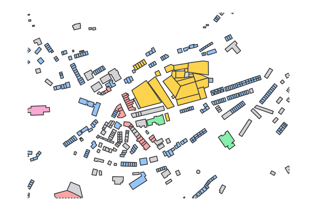 Program breakdown map